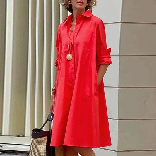 Karies | Vestido Casual Diario con Bolsillos