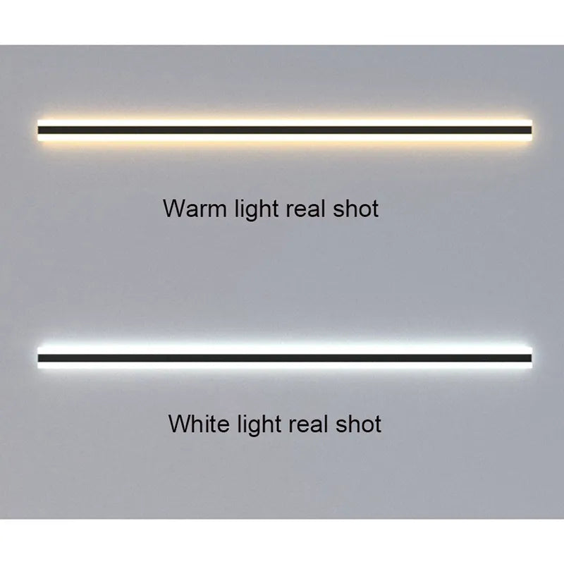 Lámpara LED impermeable moderna para pared exterior