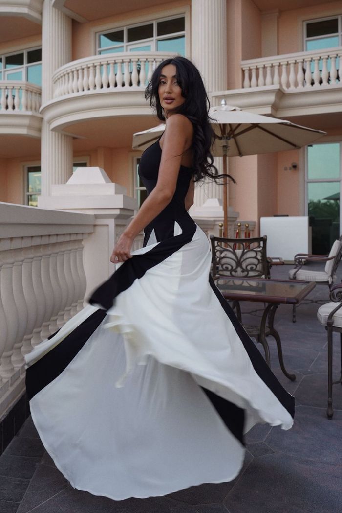Eliana | Vestido Maxi Panelado