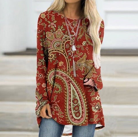 Kiarra | Camisa de Arte Floral