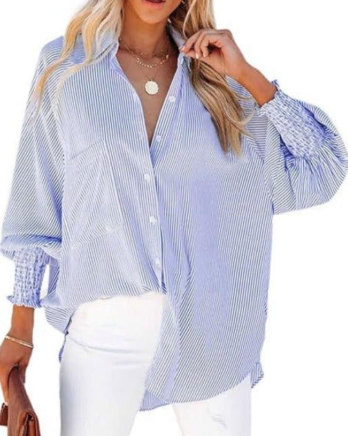 Jillian | Camisa a rayas elegante