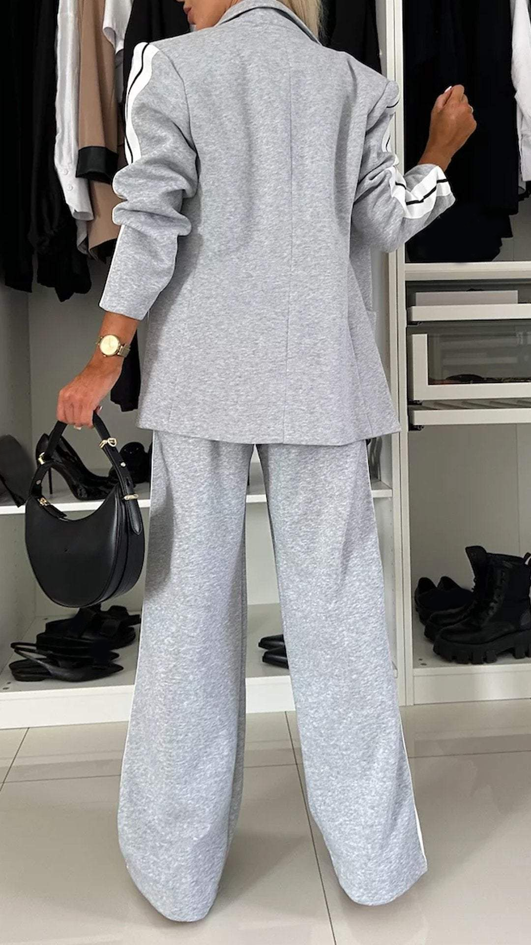Básicos | Un traje casual de oficina con un toque moderno