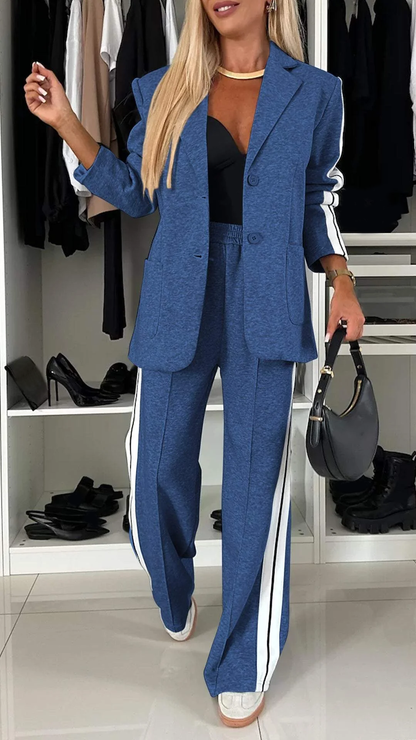 Básicos | Un traje casual de oficina con un toque moderno