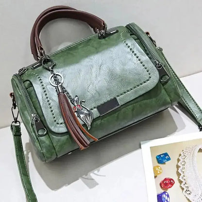Elegante Bolsa de Hombro de Cuero - Irmela