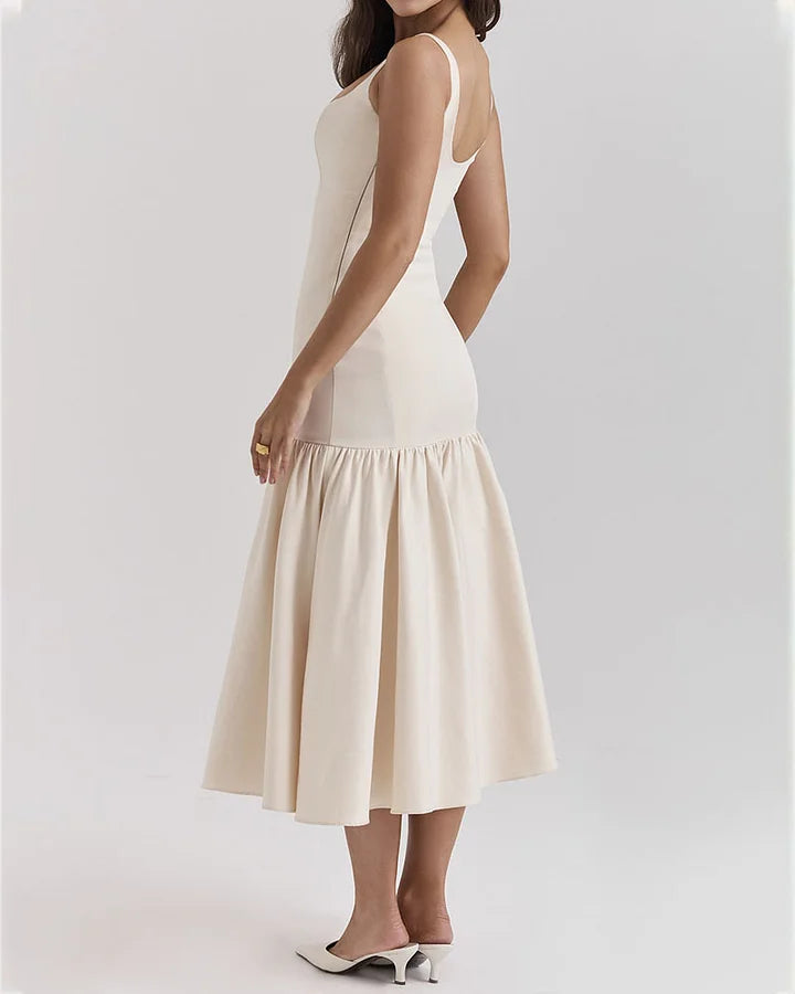 Maelynn | Vestido elegante con falda completa