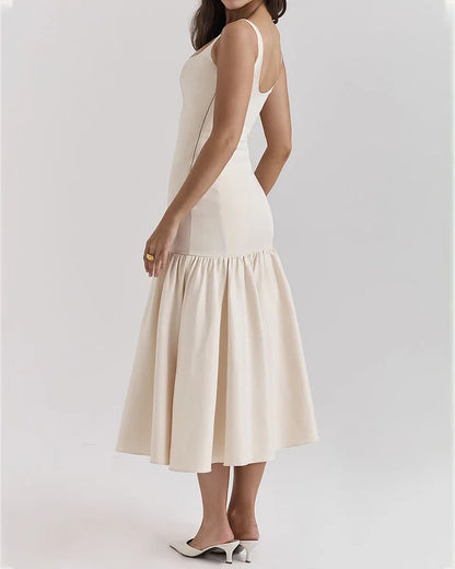 Maelynn | Vestido elegante con falda completa