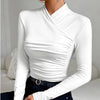 Dalila | Top de Cuello Cruzado Sofisticado