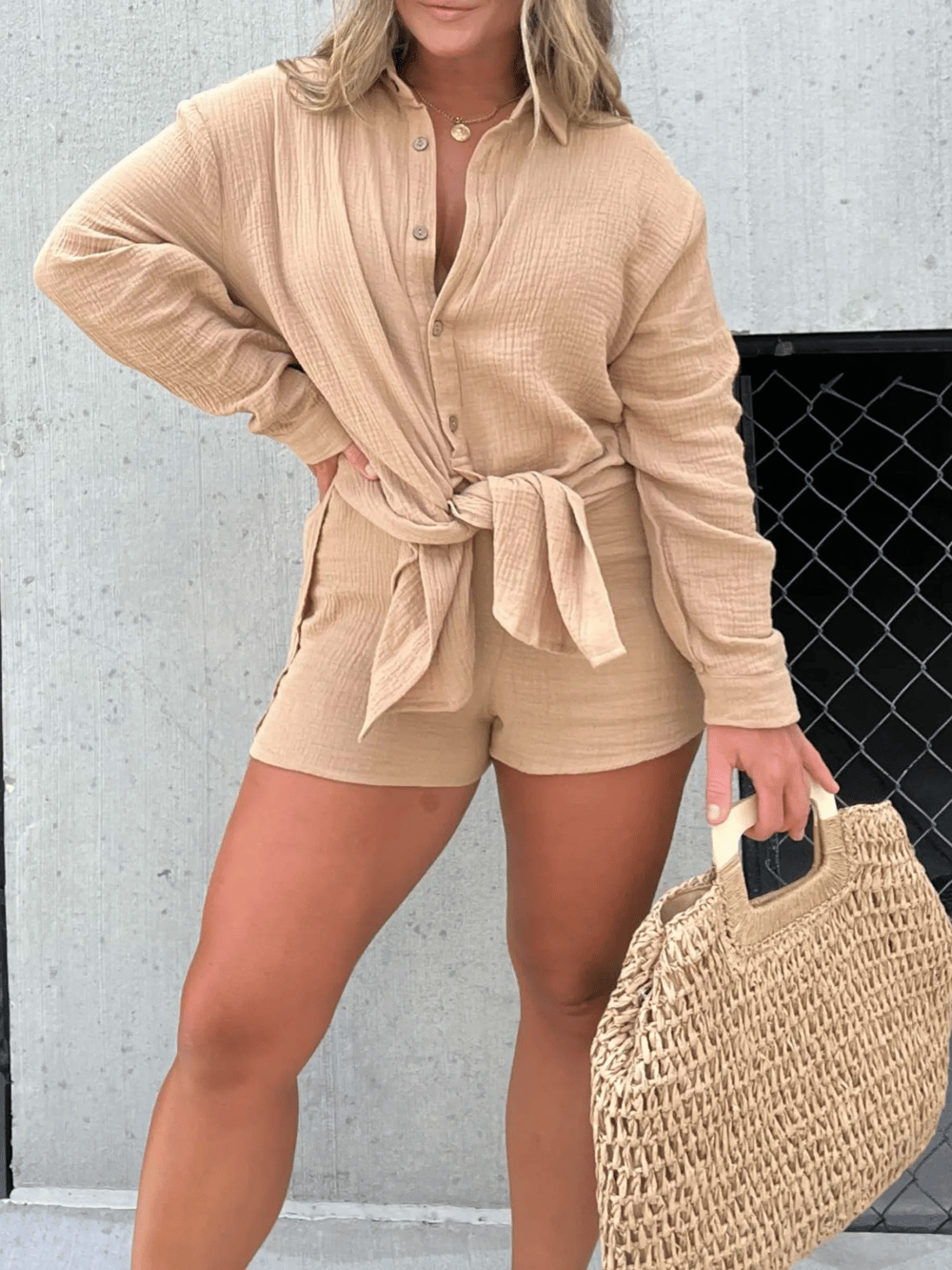 Conjunto casual de dos piezas Vruella