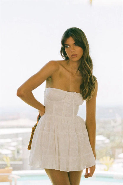Emma | Vestido sin tirantes