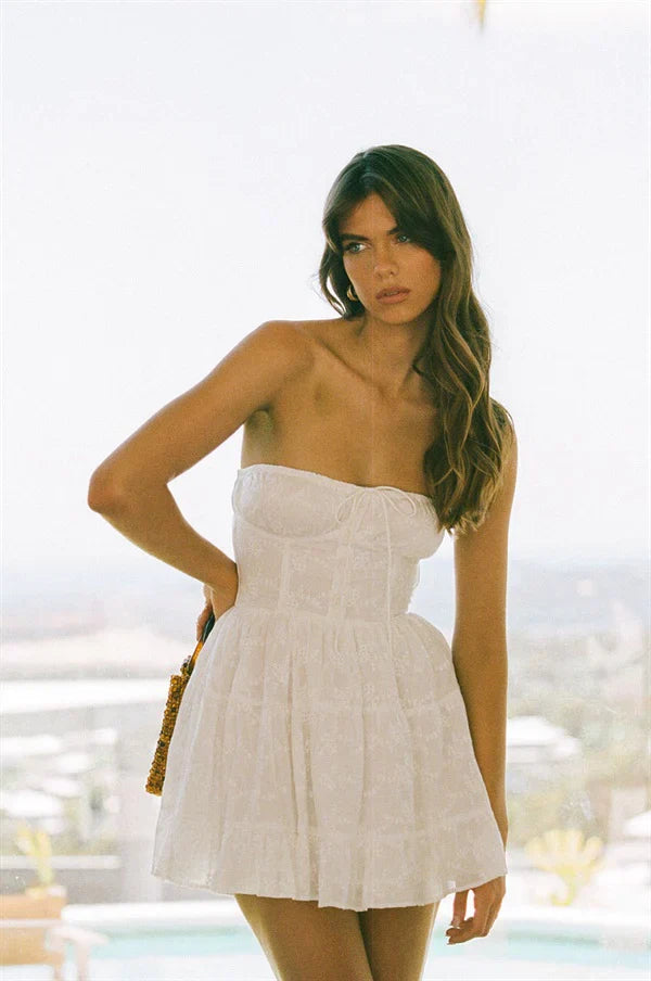 Emma | Vestido sin tirantes