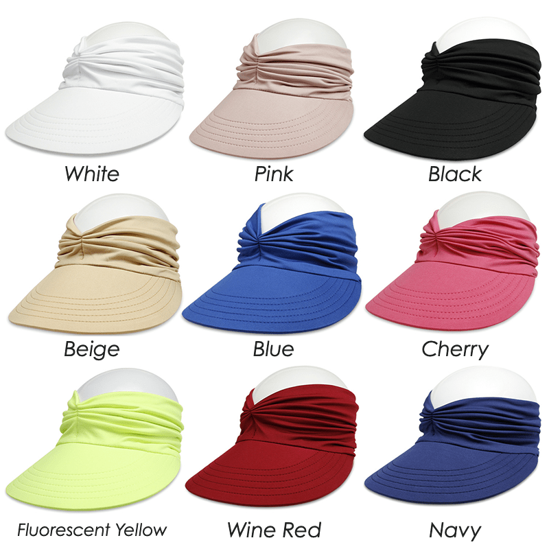 Sombrero visera de verano Cithway® con abertura para coleta
