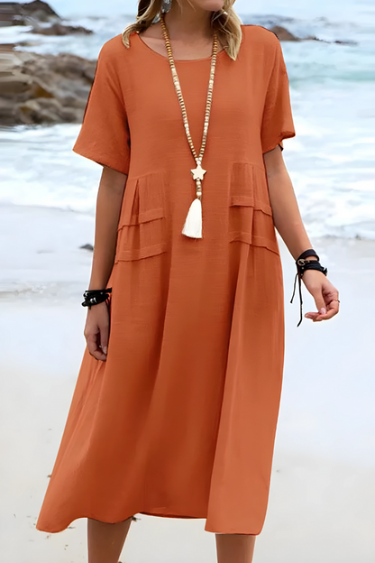 Chezka | Vestido Cómodo que Cubre el Abdomen