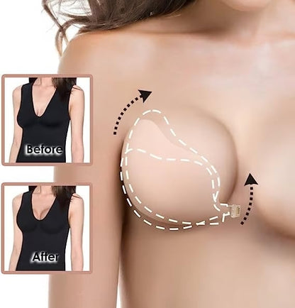 SecretLift – Sujetador Push Up Adhesivo Sin Espalda