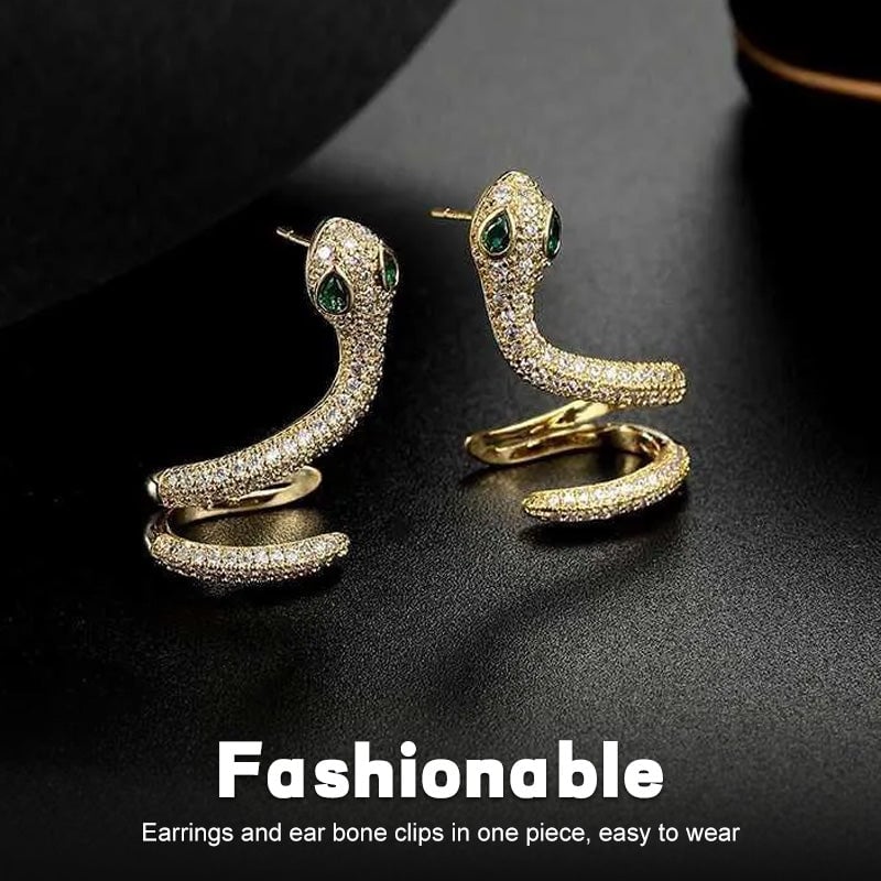 pendientes de serpientes