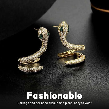 pendientes de serpientes