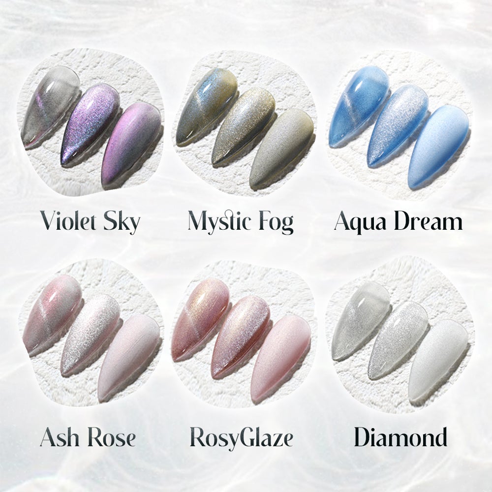 GalaxyGlow Pro™ - Crea efectos de uñas 3D impresionantes que cambian de color con la luz