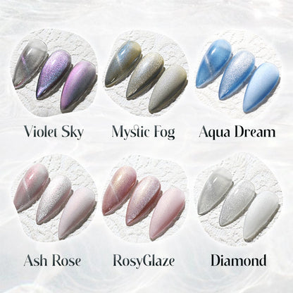 GalaxyGlow Pro™ - Crea efectos de uñas 3D impresionantes que cambian de color con la luz