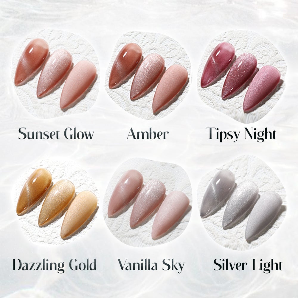 GalaxyGlow Pro™ - Crea efectos de uñas 3D impresionantes que cambian de color con la luz