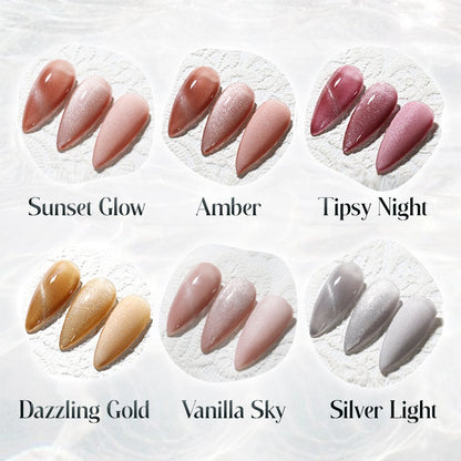 GalaxyGlow Pro™ - Crea efectos de uñas 3D impresionantes que cambian de color con la luz