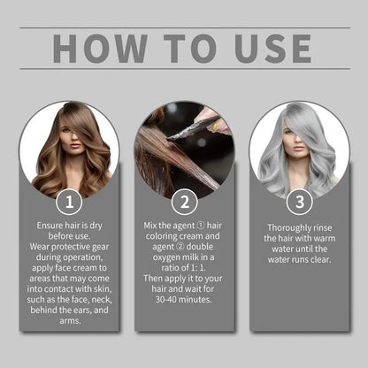 Color de Cabello LuxeSilver - Resultados Profesionales en Casa
