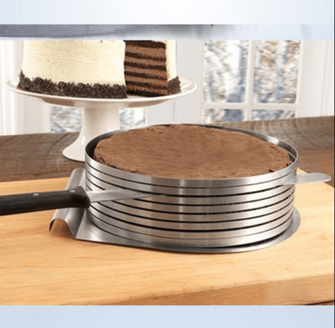 EvenLayer – Adjustable Stainless Steel Cake Slicer
