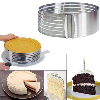 EvenLayer – Adjustable Stainless Steel Cake Slicer