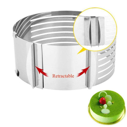 EvenLayer – Adjustable Stainless Steel Cake Slicer