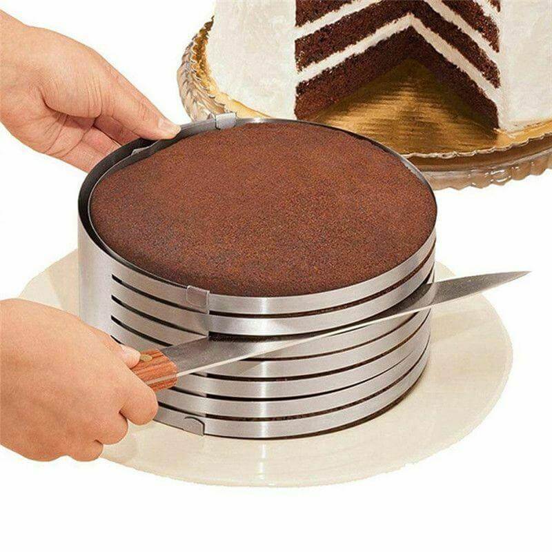 EvenLayer – Adjustable Stainless Steel Cake Slicer