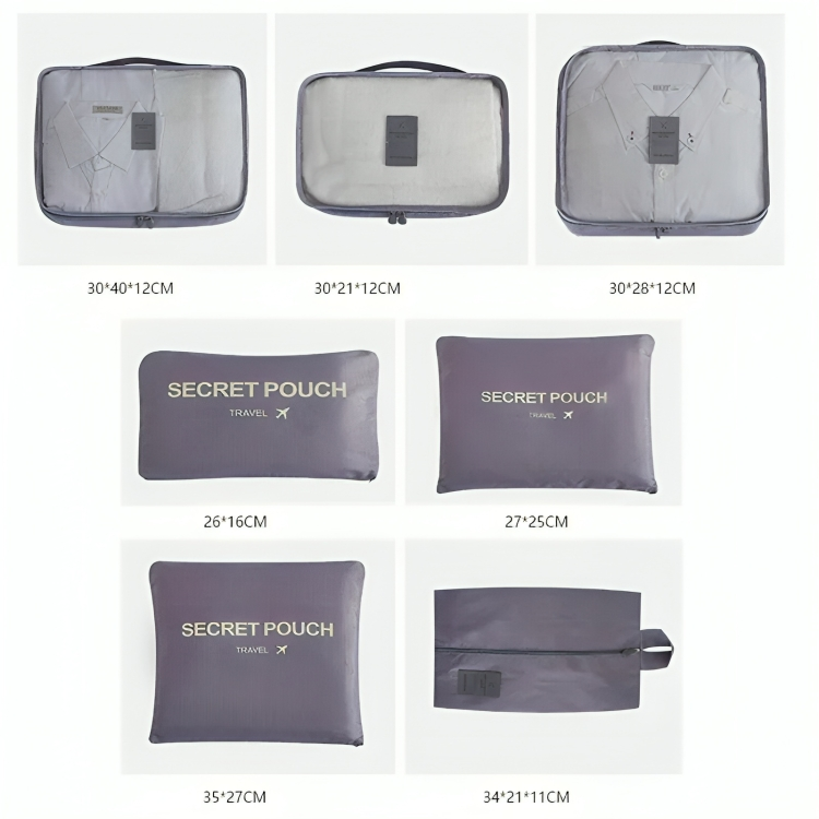 PackMate - Conjunto de Bolsas de Viaje Multifuncionales con Gran Capacidad
