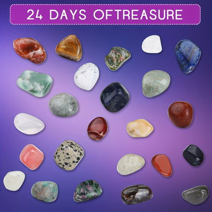 Calendario de Adviento Colección de Rocas para Niños