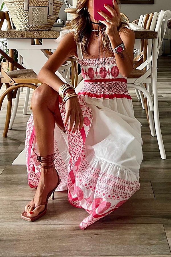 Leah | Vestido Maxi Bohemio de Verano