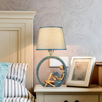 Table Lamp Resin Base Reading Light