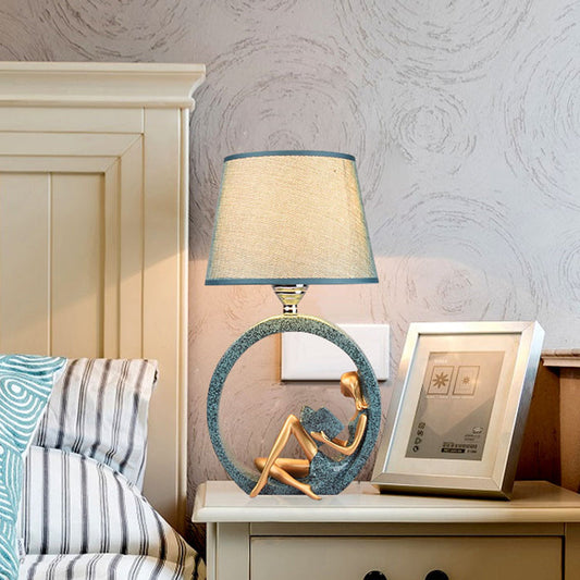 Table Lamp Resin Base Reading Light