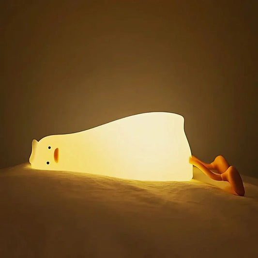 Lámpara nocturna de silicona con animalito lindo