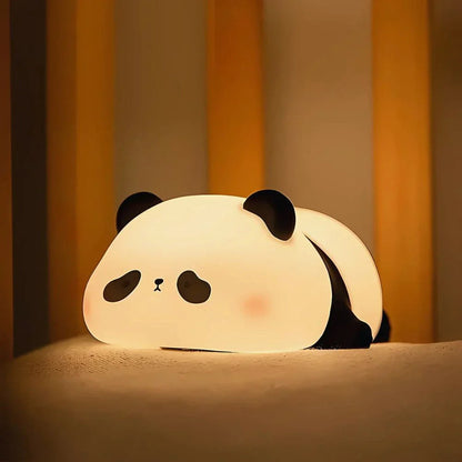 Lámpara nocturna de silicona con animalito lindo