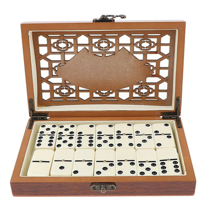 Set di scatole portaoggetti in legno Domino