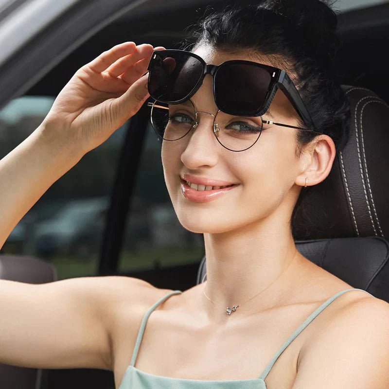 Gafas de sol ClearVision Pro™ para usar sobre las gafas (1+1 gratis)