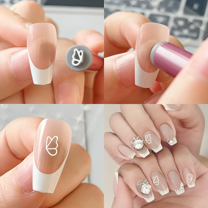 5+5 Gratis | DesignPress™ Diseño Rápido de Uñas con Estampado
