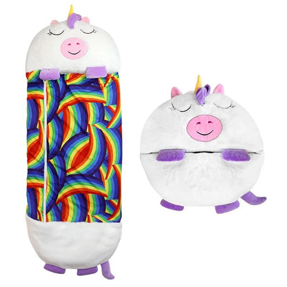 Cojín de abrazo para niños Bolsa de dormir de peluche
