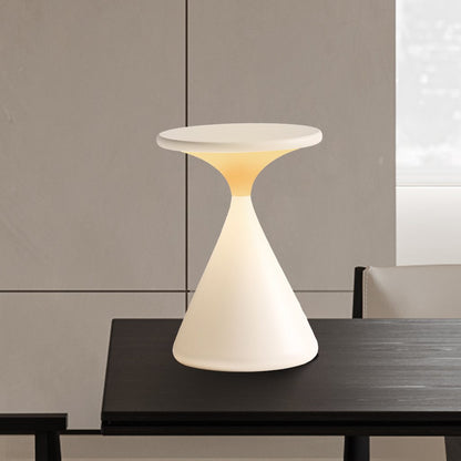 Lámpara de mesa moderna inalámbrica con luz LED táctil