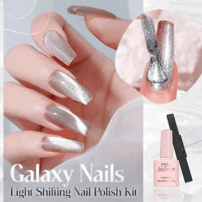 GalaxyGlow Pro™ - Crea efectos de uñas 3D impresionantes que cambian de color con la luz