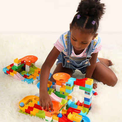 Kids Toys Marble Run Building Set