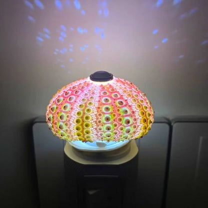 Lámpara de mesa con diseño de cúpula de vidrio vintage