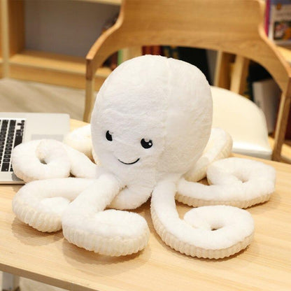 Pulpo de felpa suave juguete abrazable