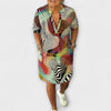 Liora - Vestido Colorido con Escote en V