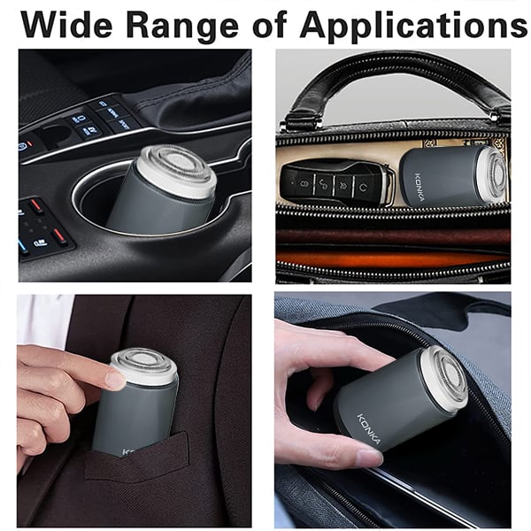 SilkTouch™ La revolucionaria afeitadora portátil mini impermeable