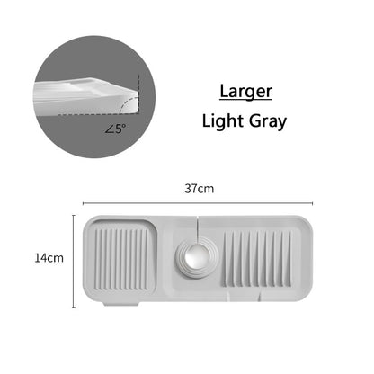 Protector contra salpicaduras AquaShield para fregadero | Protector de silicona para fregadero de cocina