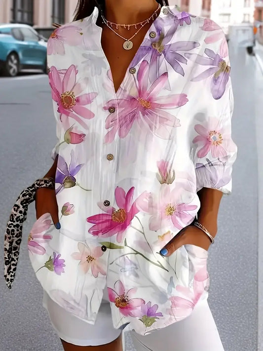 Gaida | Blusa Floral Ligera de Verano