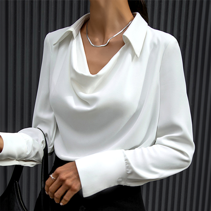 Cassie | Blusa de Seda Elegante para Mujeres