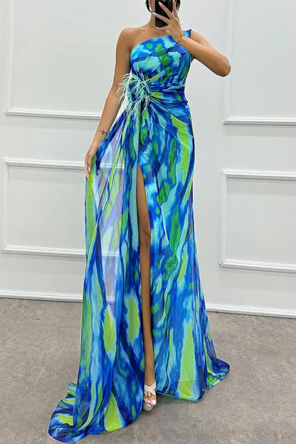 Elena | Vestido Maxi Vibrante